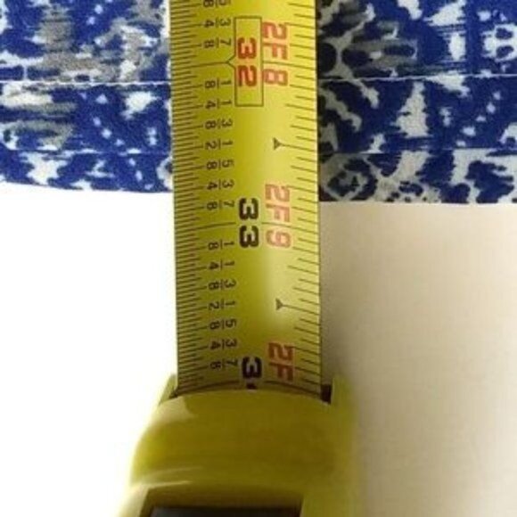 Piperlime Collection BOHO Blue White Abstract Print Pullover Dress Size Small - Picture 9 of 9